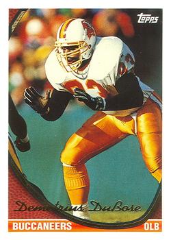 Demetrius DuBose Tampa Bay Buccaneers 1994 Topps NFL #464